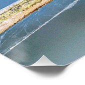 Poster La grange avale argentée, (Coin)