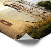 Poster La Grange Quilt, Silo et Sunflower (Coin)