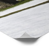 Poster La Grange Rouge En Hiver (Coin)