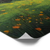 Poster La grange rustique et la mélodie du ruisseau (Coin)