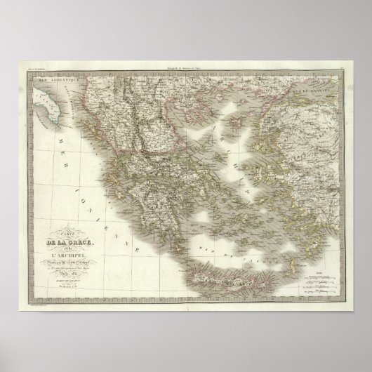Poster La Grece - Grèce (Devant)