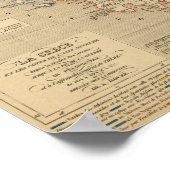 Poster La Grece, les cotes de l'Asie Mineure (Coin)