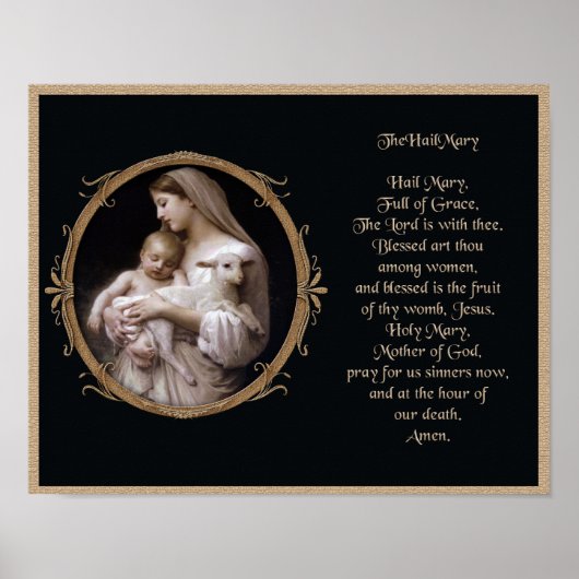 Poster La grêle Marie (Devant)