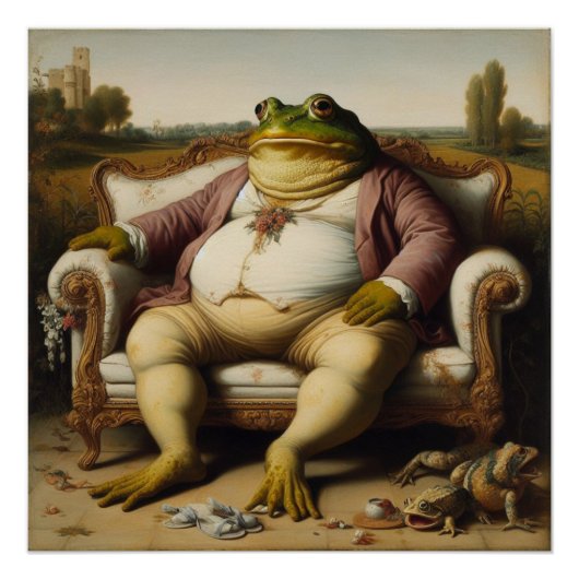 Poster La grenouille (Devant)