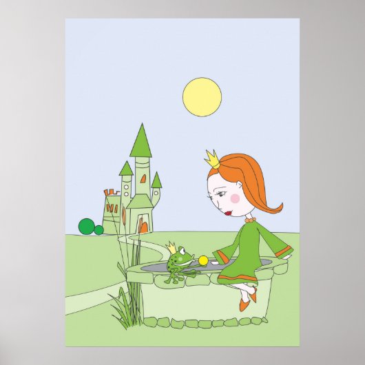 Poster la grenouille (Devant)