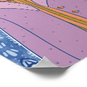 Poster La grenouille douillette (Coin)