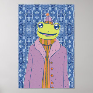 Poster La Grenouille Douillette