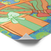 Poster La grenouille douillette (Coin)