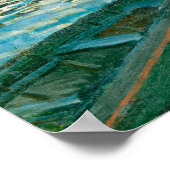 Poster La Grenouillère - Claude Monet - 1869 (Coin)