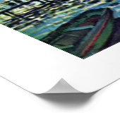 Poster La Grenouillère Par Claude Monet (Coin)