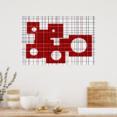 Poster "La grille de la foi" (Cuisine)