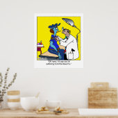 Poster La grippe bleue (Cuisine)