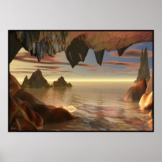 Poster La Grotte (Devant)