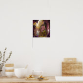 Poster La grotte d'Amethyst Geodes Art numérique (Cuisine)