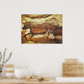 Poster La grotte préhistorique de Lascaux (Cuisine)