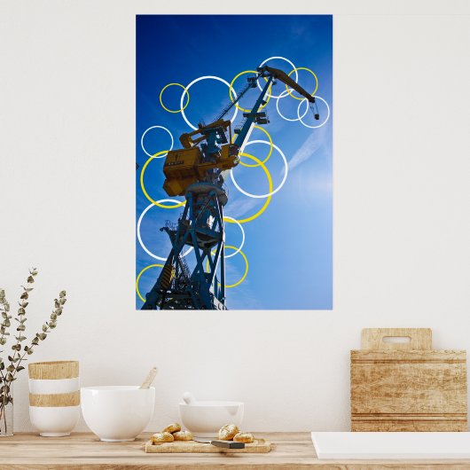 Poster la grue (Cuisine)