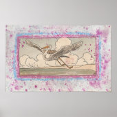 Poster La grue aide les flèches (Devant)