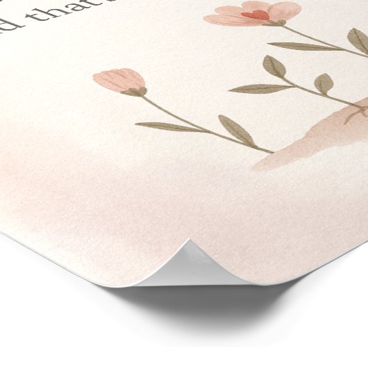 Poster La guérison prend du temps - le processus (Coin)