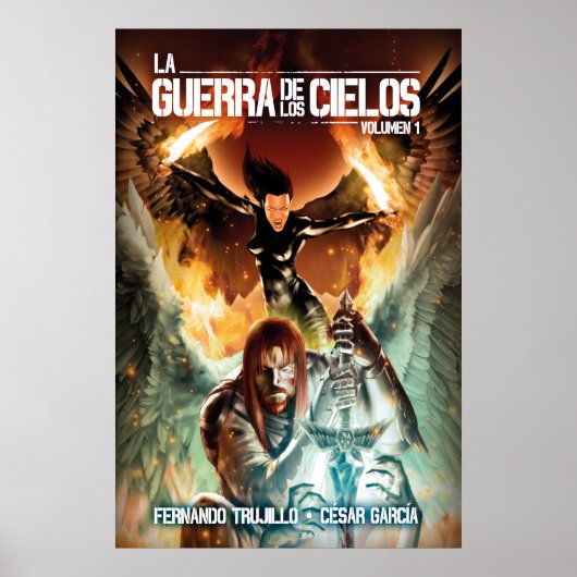 Poster 'La guerra de los Cielos' (Voorkant)