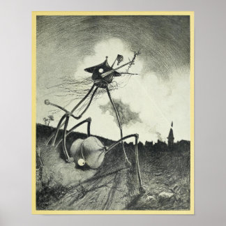Poster La Guerre des mondes (1906)