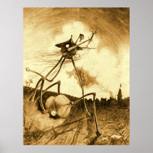 Poster La Guerre Des Mondes La Machine De Combat