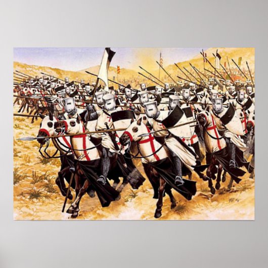 Poster La Guerre des Templiers (Devant)