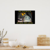 POSTER LA GUERRE DU VIETNAM (Cuisine)