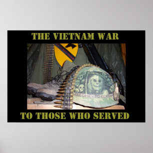 POSTER LA GUERRE DU VIETNAM