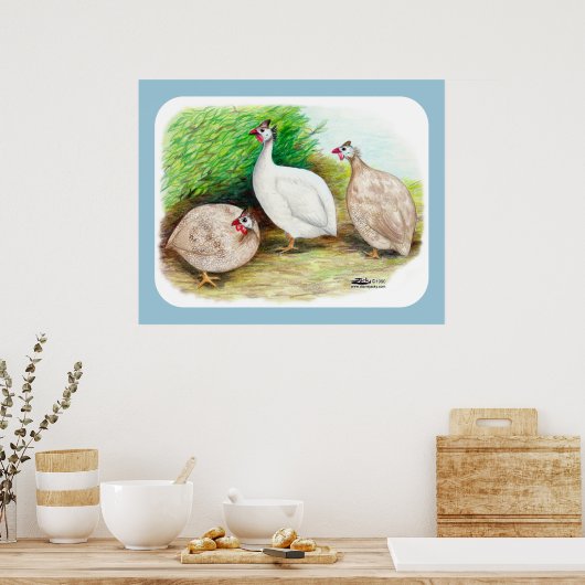 Poster La Guinée est tombée à l'extérieur (Cuisine)