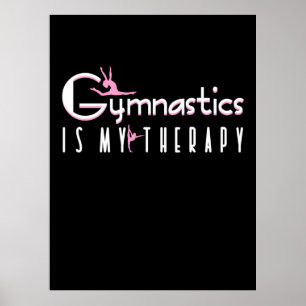 Poster La gymnastique est ma thérapie