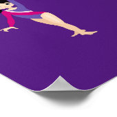 Poster La Gymnastique Est Mieux Avec Les Amis (Coin)