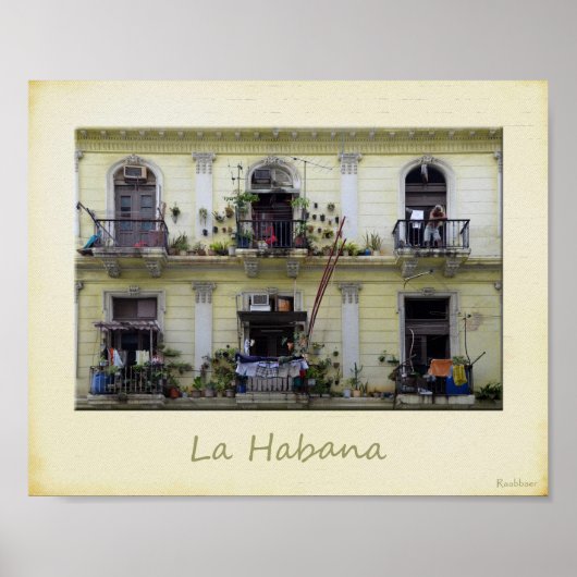 Poster La Habana II (Devant)