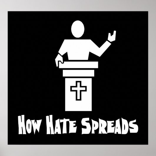 Poster La Haine Du Pulpit (Devant)