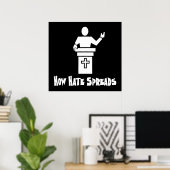 Poster La Haine Du Pulpit (Bureau à domicile)