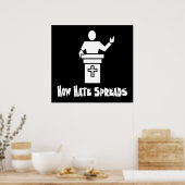 Poster La Haine Du Pulpit (Cuisine)