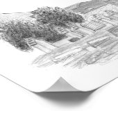 Poster La Haute Croix et l'église Donaghmore Comté Tyrone (Coin)