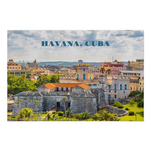 Poster La Havane CUBA (Devant)