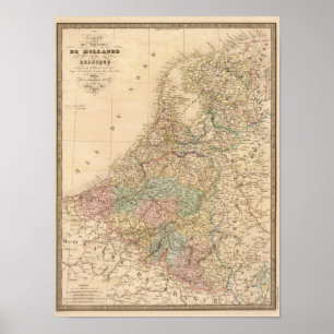 Poster La Hollande, Belgique 2