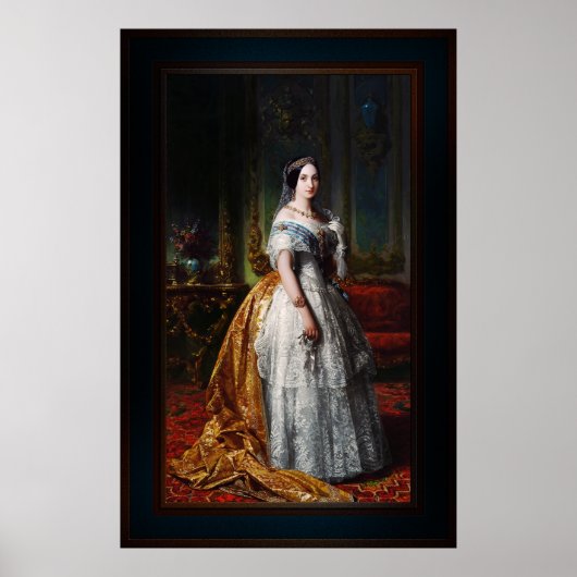 Poster La infante Luisa Fernanda de Borbón (Devant)