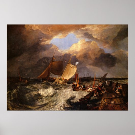 Poster La jetée de Calais (Devant)