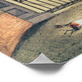 Poster La jetée en chaîne sur le devant à Brighton (Coin)