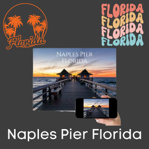 Poster La jetée Naples En Floride