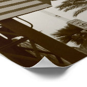 Poster La jetée Père Noël Monica - 30x20 (Coin)