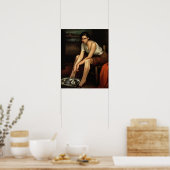 Poster La jeune fille séduisante (Cuisine)