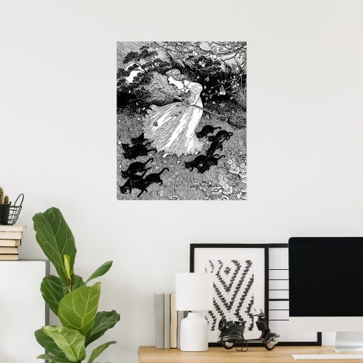 Poster La jeune sorcière (Bureau à domicile)