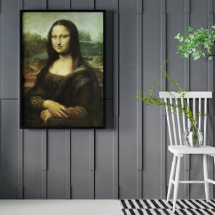 Poster La Joconde de Léonard de Vinci, Art de la Renaissa