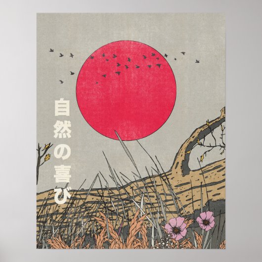 Poster La Joie De La Nature (Devant)