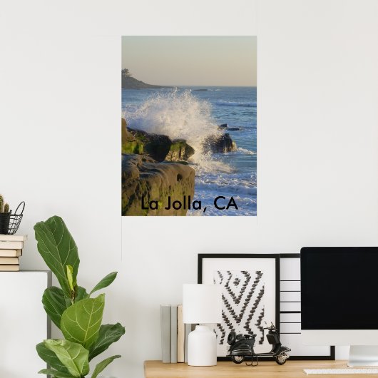 Poster La Jolla, CA (Bureau à domicile)