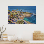 Poster La Jolla Cove van San Diego (Keuken)