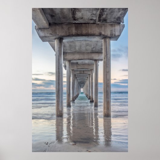Poster La Jolla, quai Scripps (Devant)